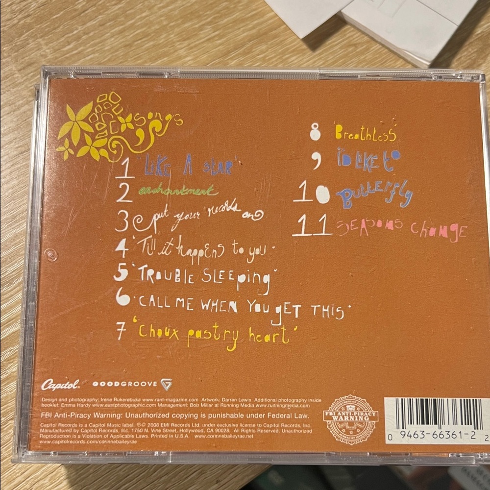Corinne Bailey Rae CD Album - Picture 2 of 5
